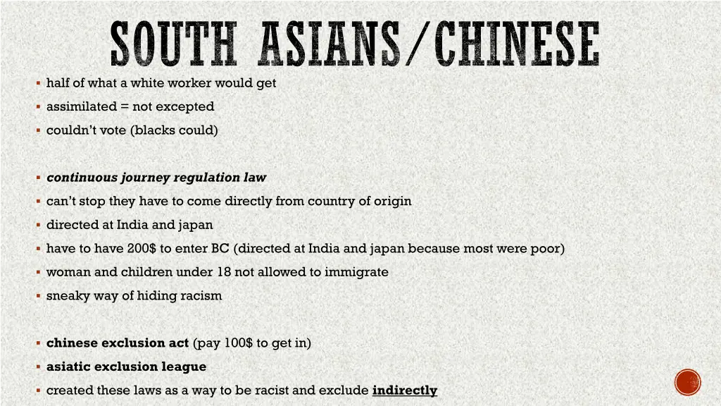 half of what a white worker would get south