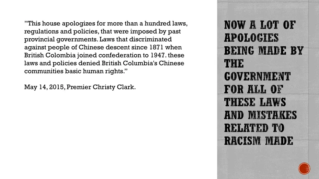 now a lot of apologies being made