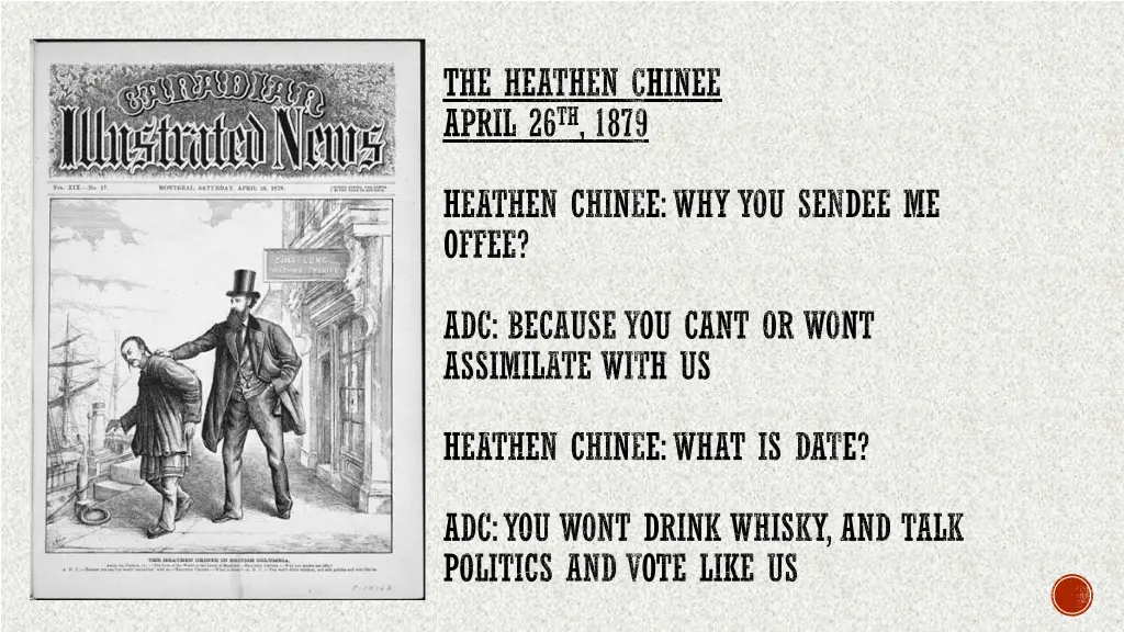 the heathen chinee april 26 th 1879