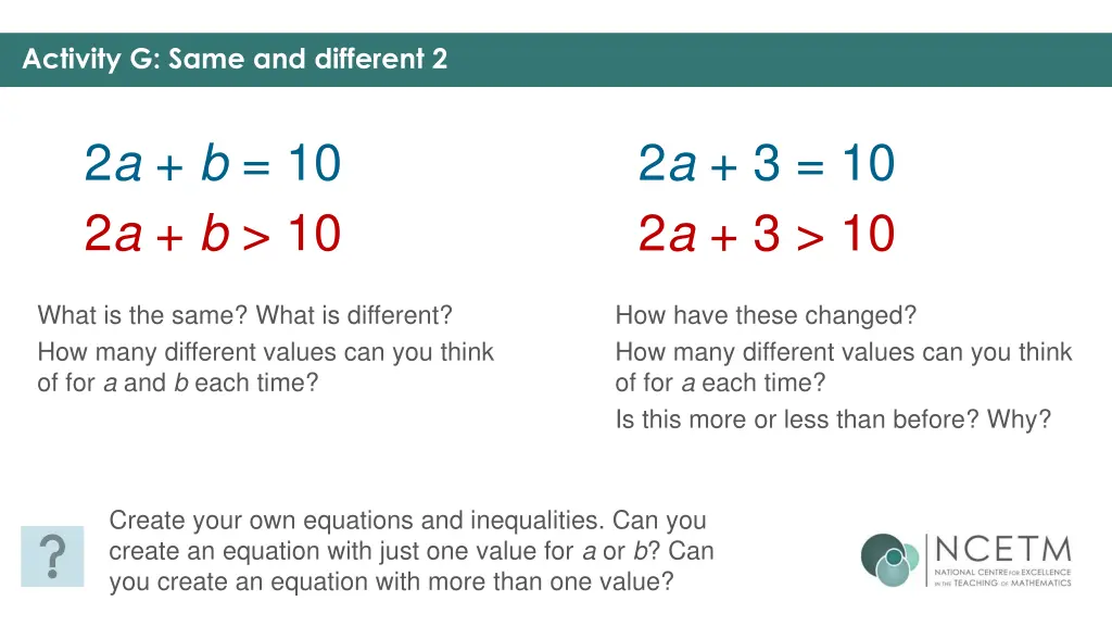 activity g same and different 2