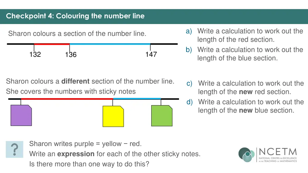 checkpoint 4 colouring the number line
