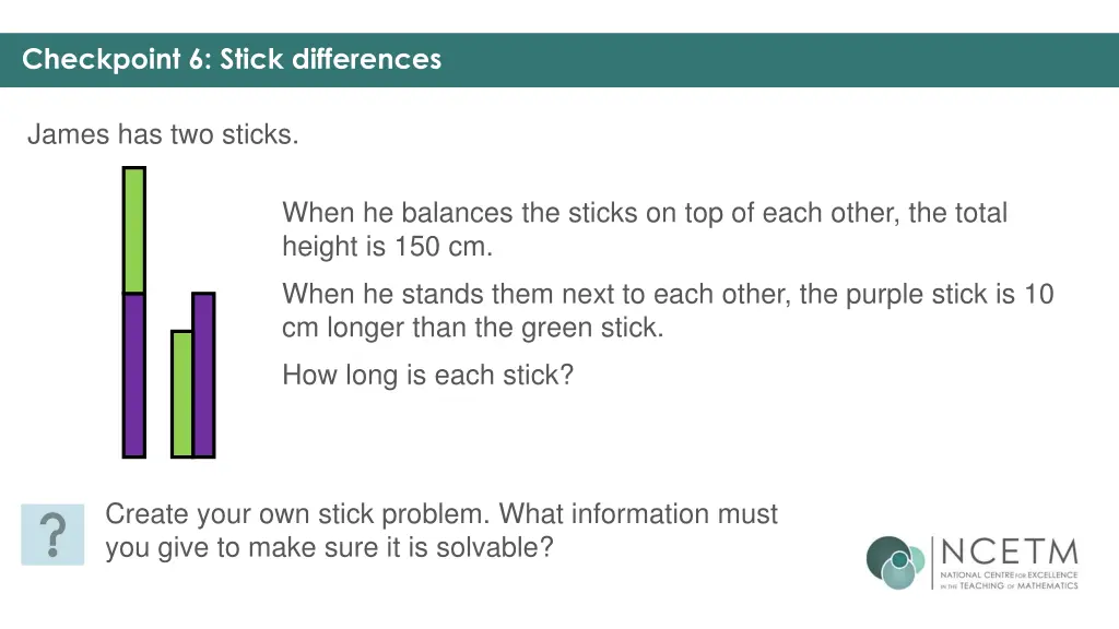 checkpoint 6 stick differences