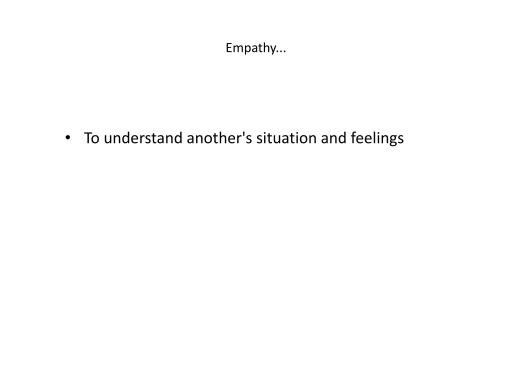 empathy