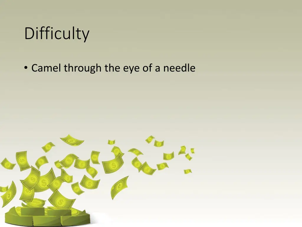 difficulty