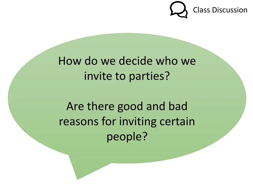 class discussion 1