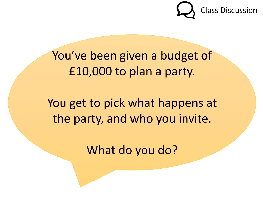 class discussion