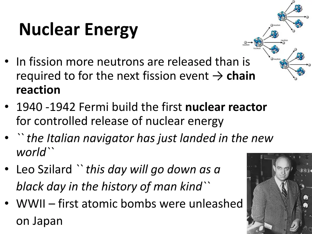 nuclear energy