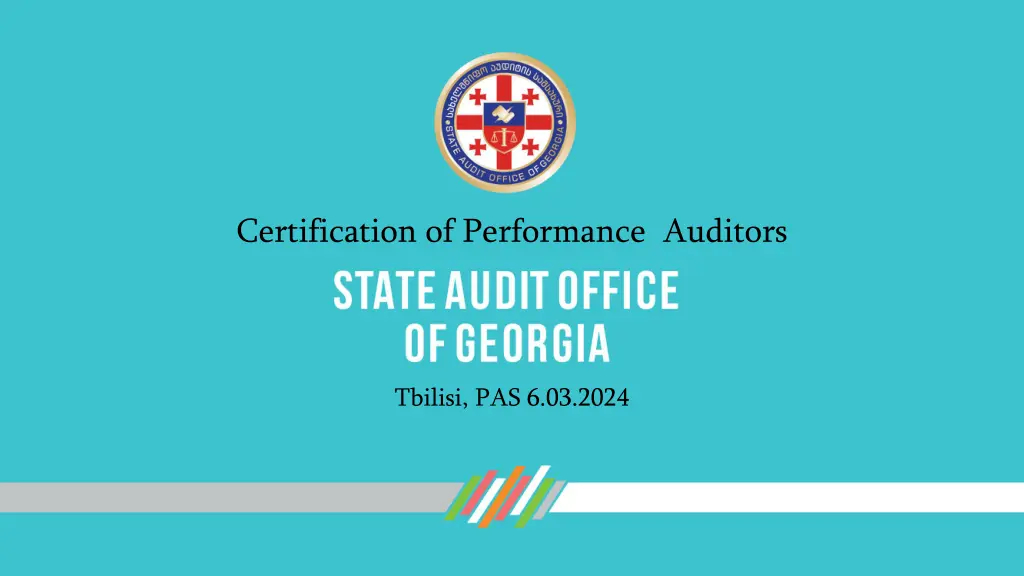 certification of performance auditors