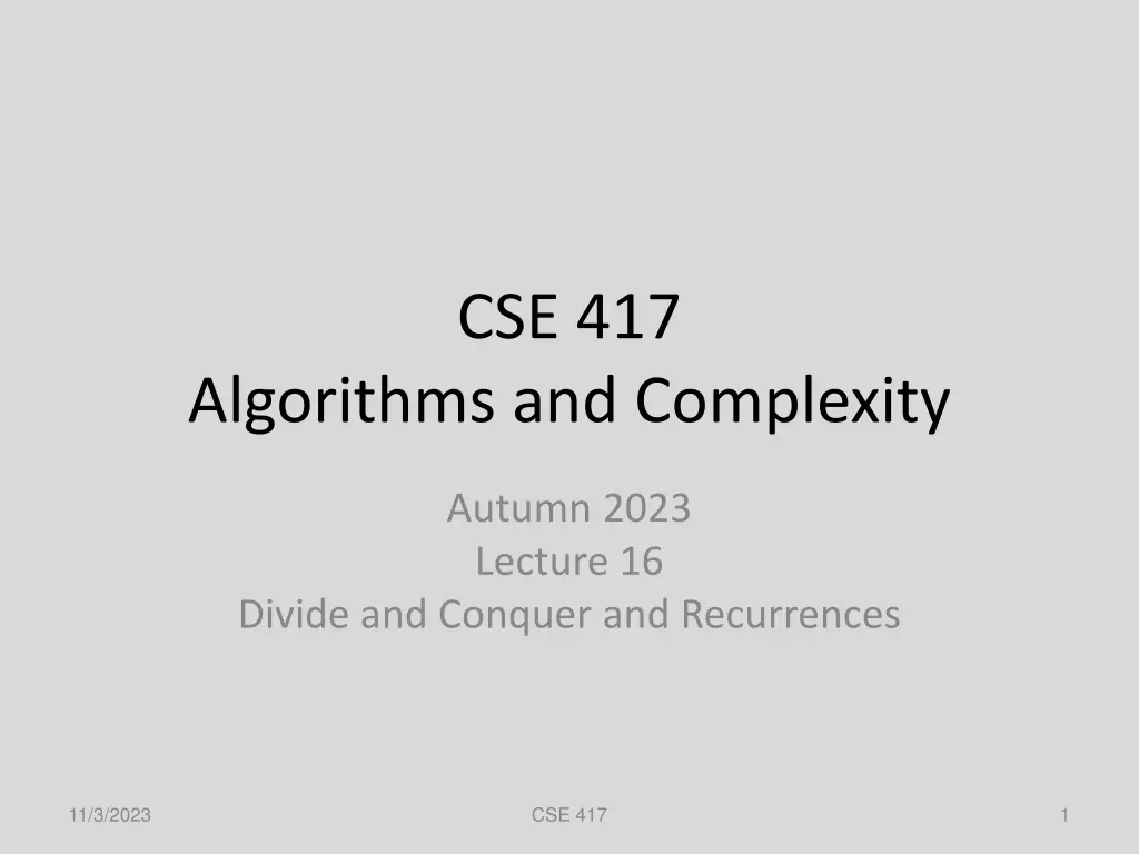 cse 417
