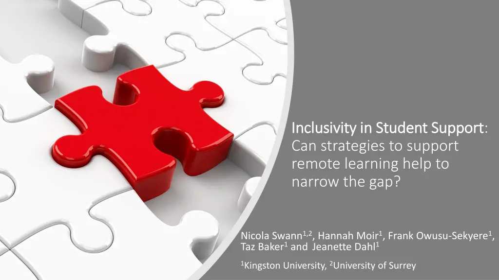 inclusivity in student support inclusivity