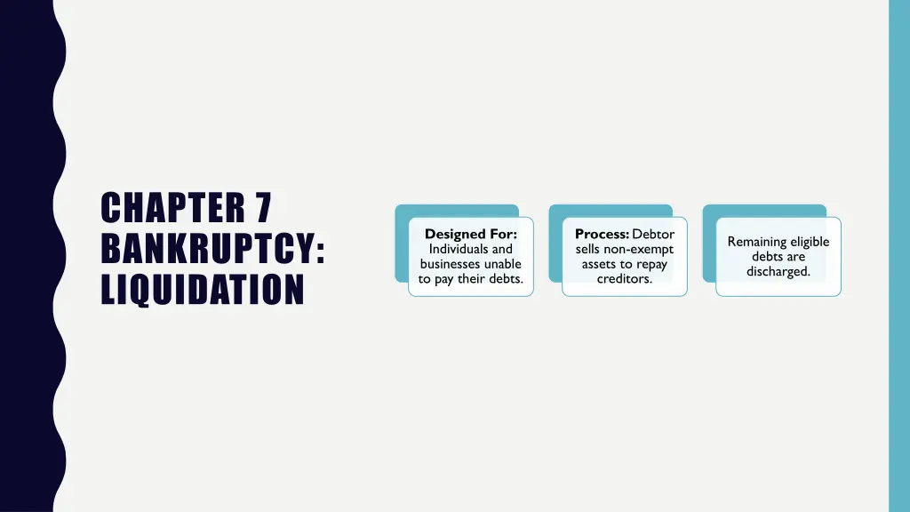 chapter 7 bankruptcy liquidation