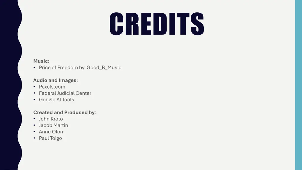 credits