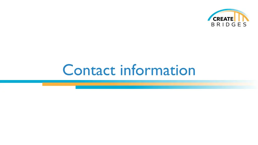 contact information