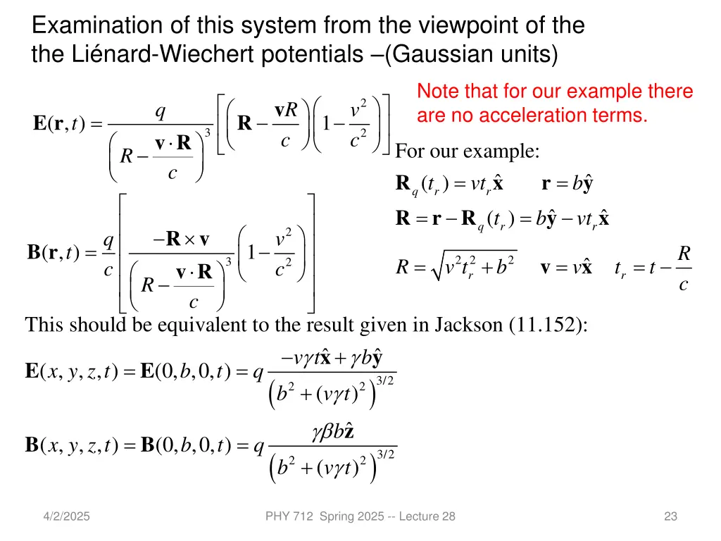 examination of this system from the viewpoint 1
