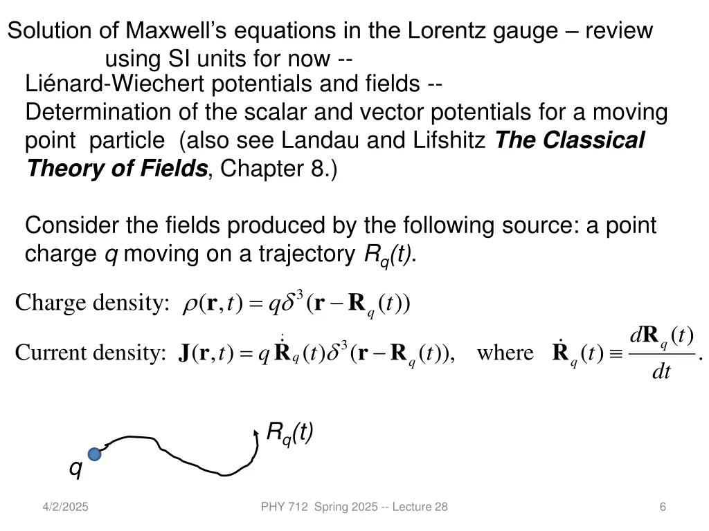 solution of maxwell s equations in the lorentz