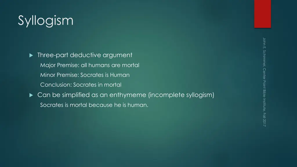 syllogism