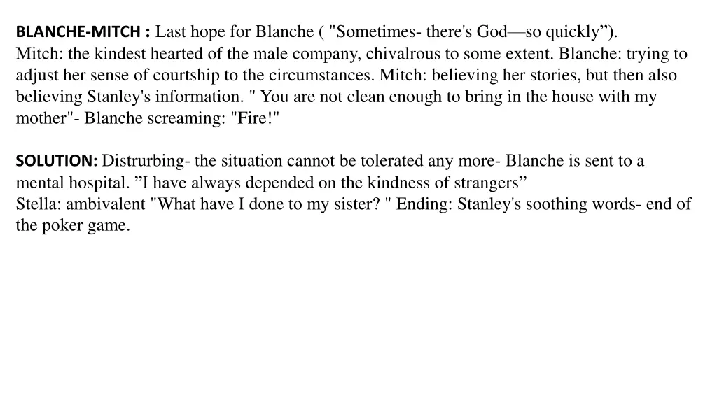 blanche mitch last hope for blanche sometimes