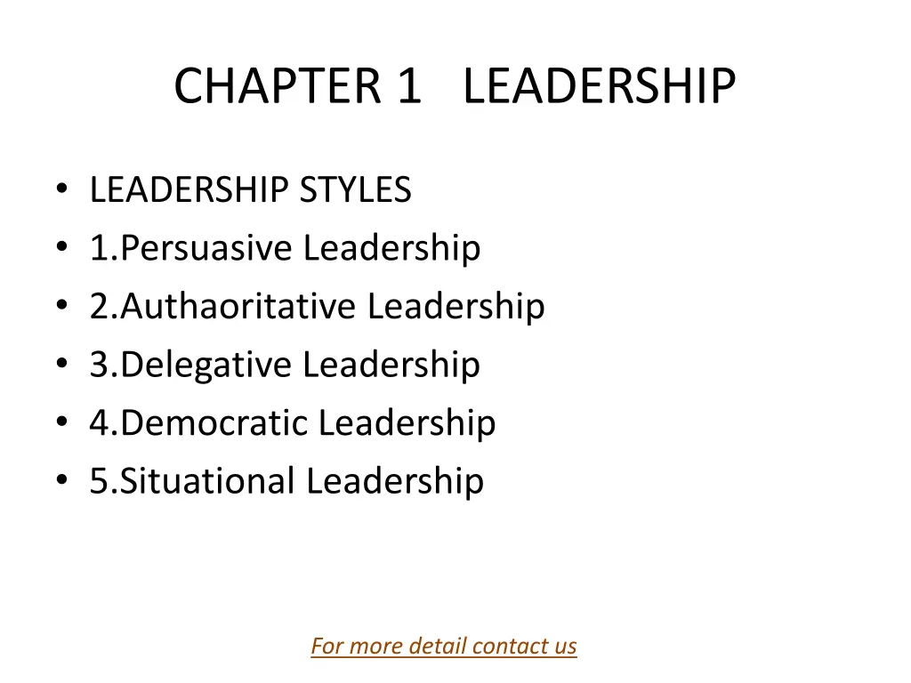 chapter 1 leadership 6