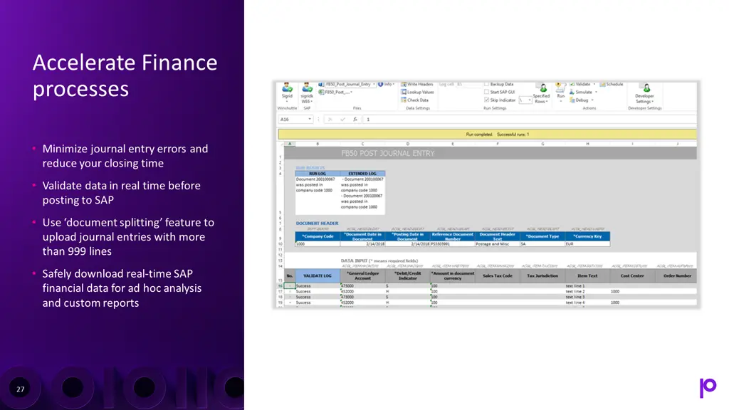 accelerate finance processes