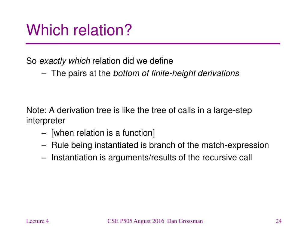 which relation