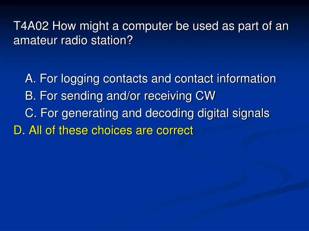t4a02 how might a computer be used as part 1