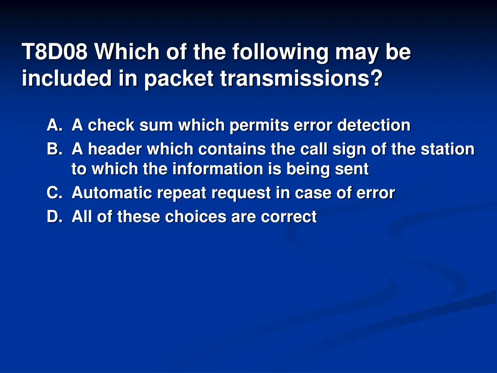 t8d08 which of the following may be included