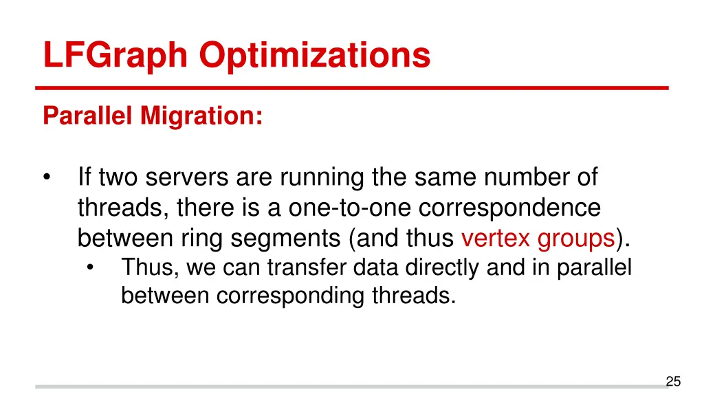 lfgraph optimizations