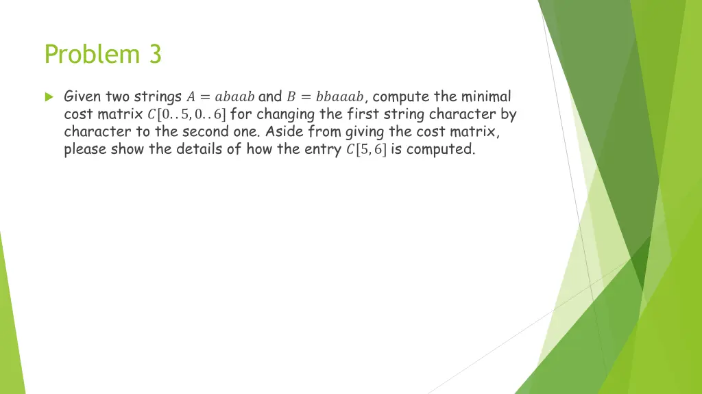 problem 3