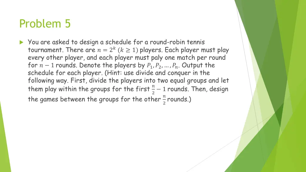 problem 5