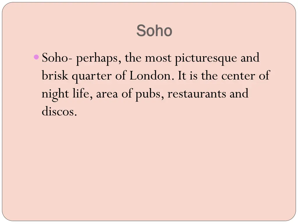 soho soho