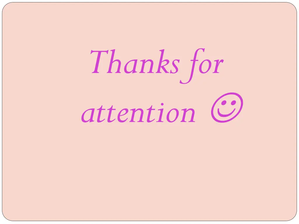 thanks for attention