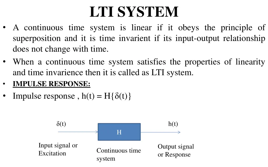 lti system