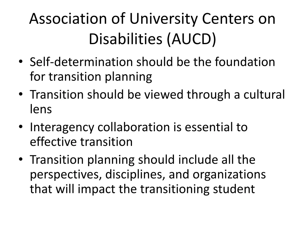 association of university centers on disabilities
