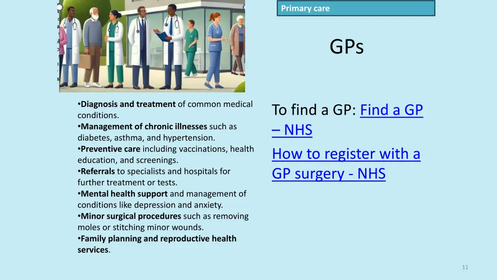 primary care