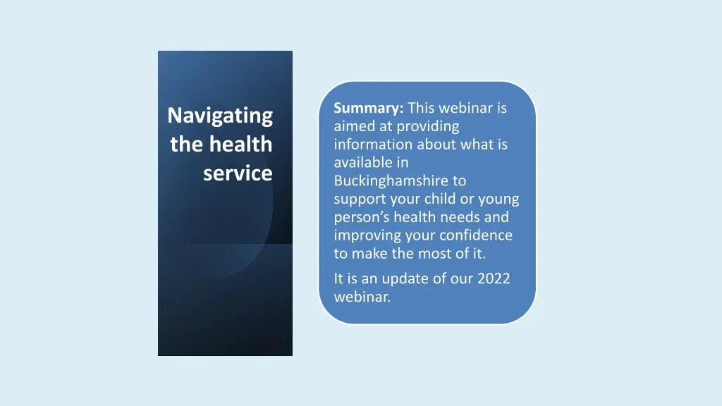 summary this webinar is aimed at providing