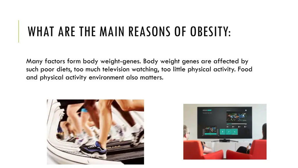 what are the main reasons of obesity