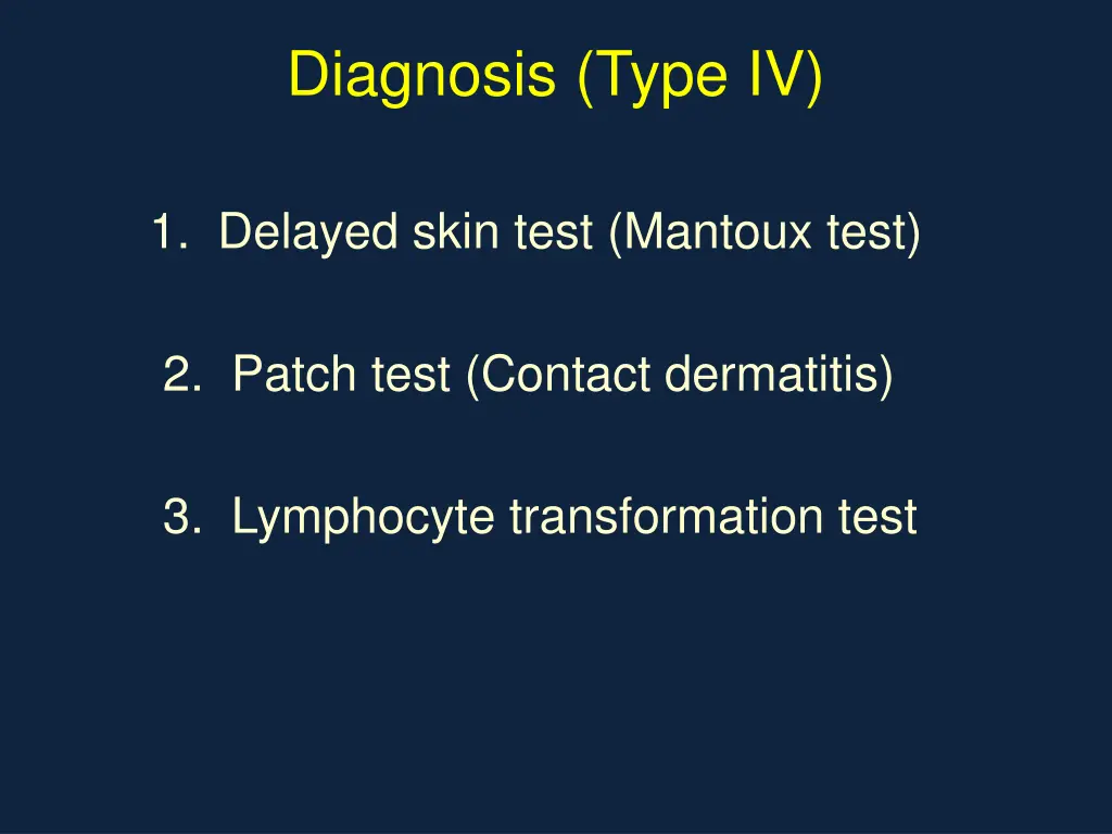 diagnosis type iv