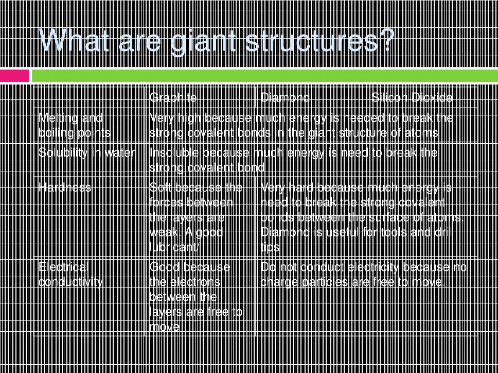 what are giant structures 2