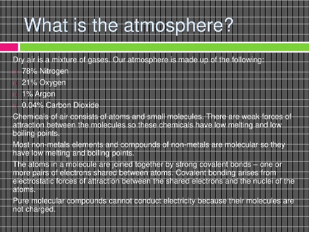 what is the atmosphere
