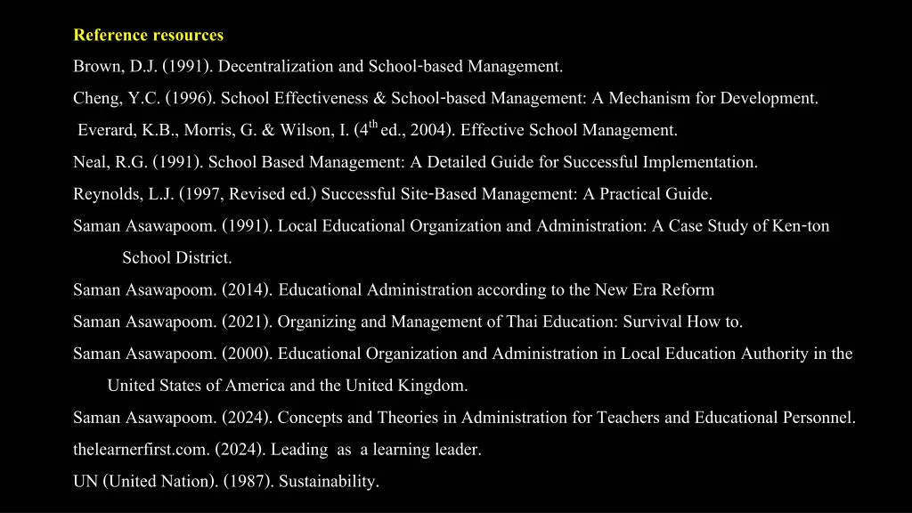 reference resources brown d j 1991