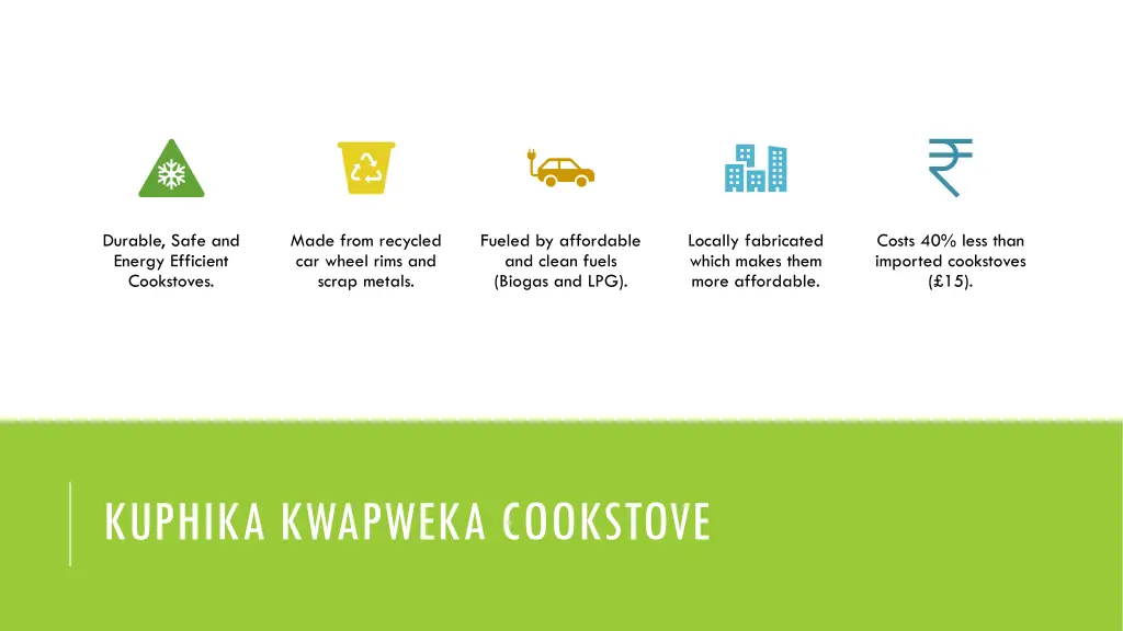 durable safe and energy efficient cookstoves