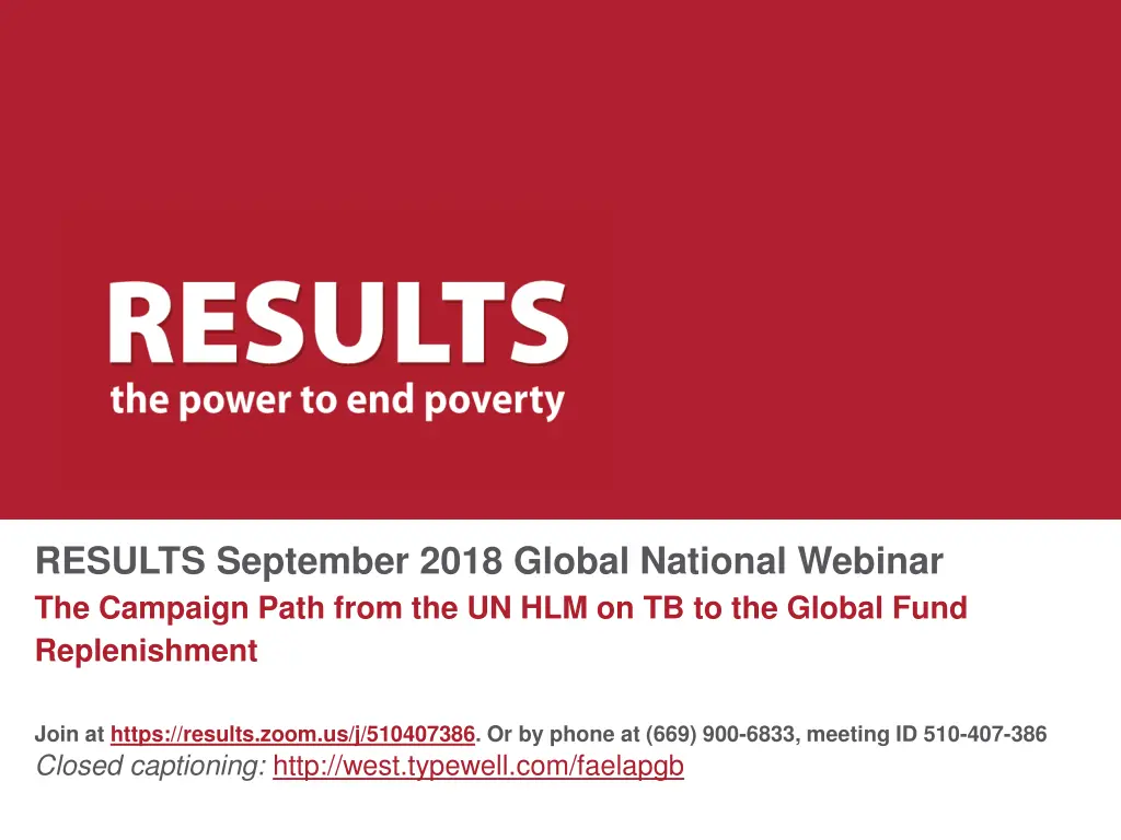 results september 2018 global national webinar