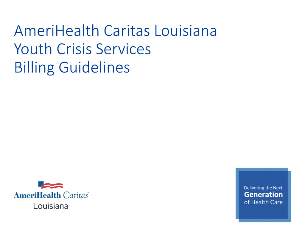 amerihealth caritas louisiana youth crisis 1