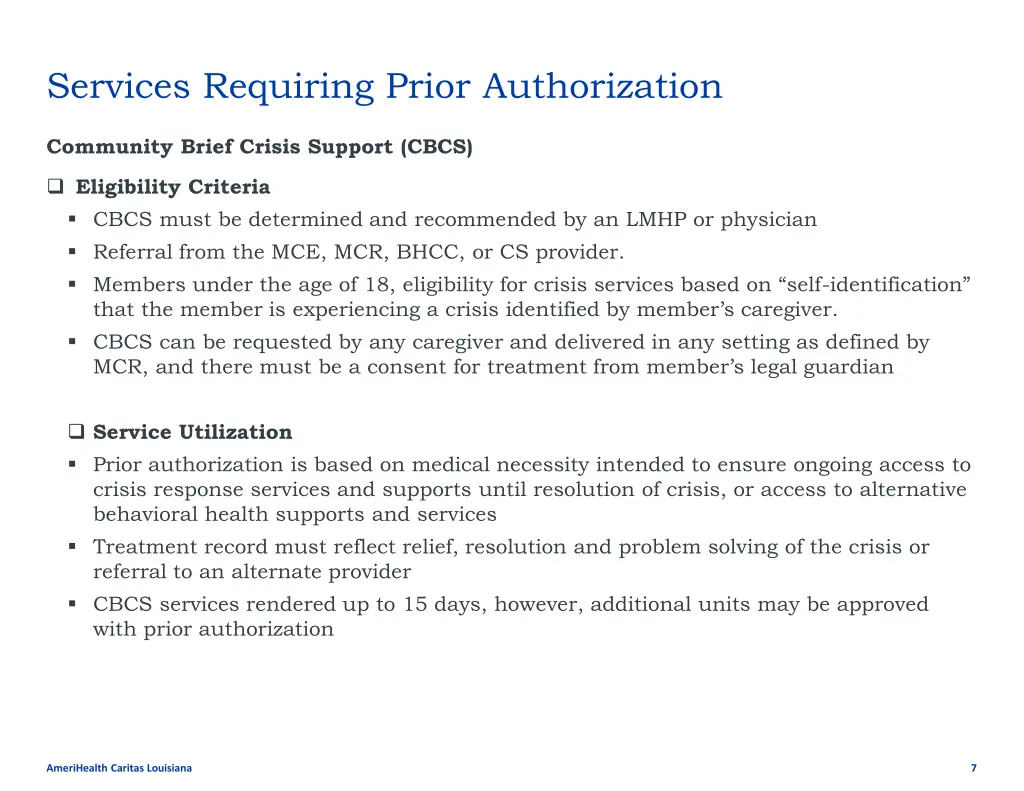 services requiring prior authorization 2