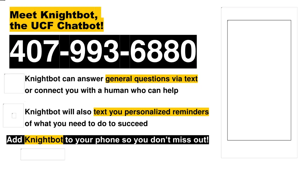 meet knightbot the ucf chatbot 407 993 6880