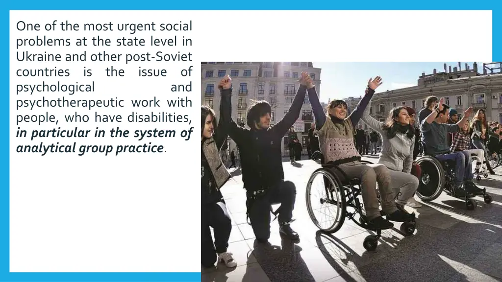 one of the most urgent social problems