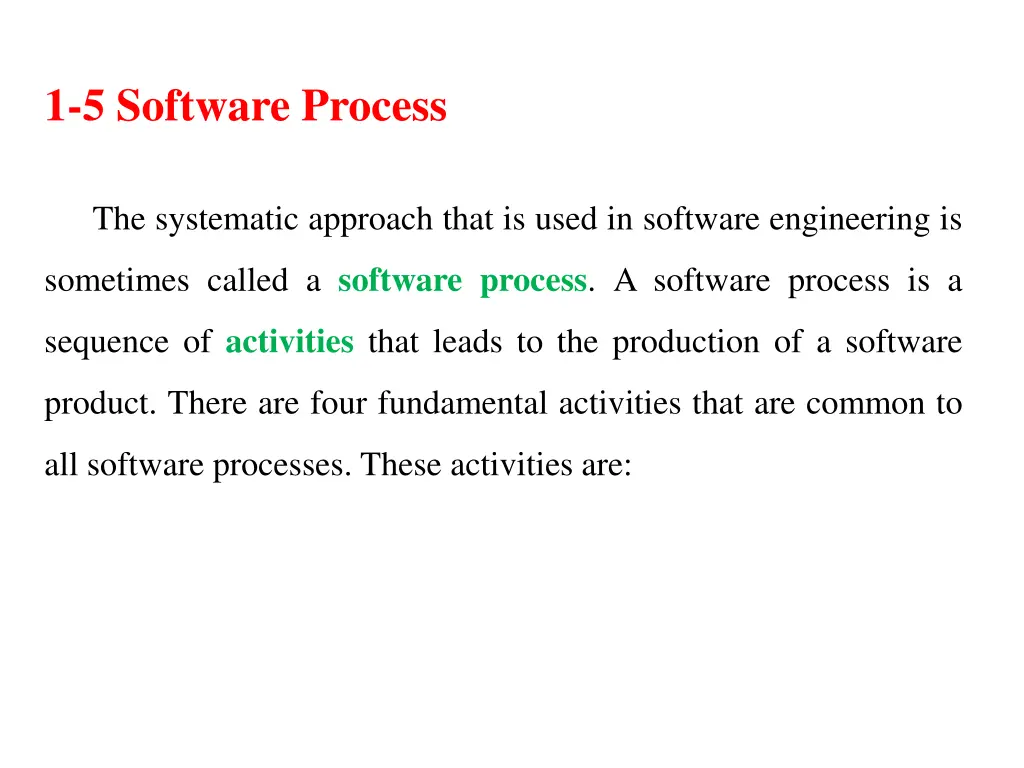 1 5 software process