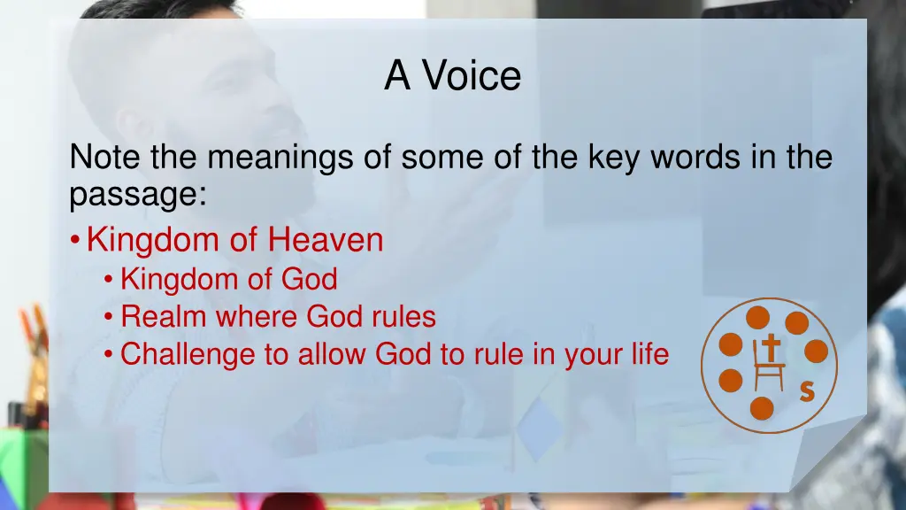 a voice 3