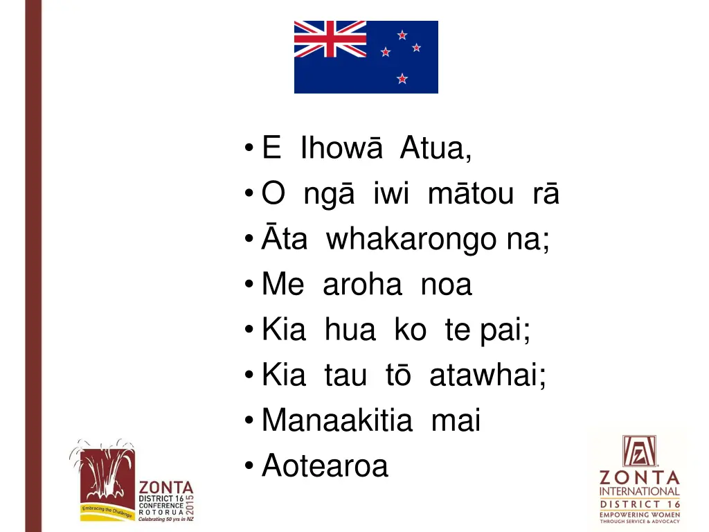 e ihow atua o ng iwi m tou r ta whakarongo