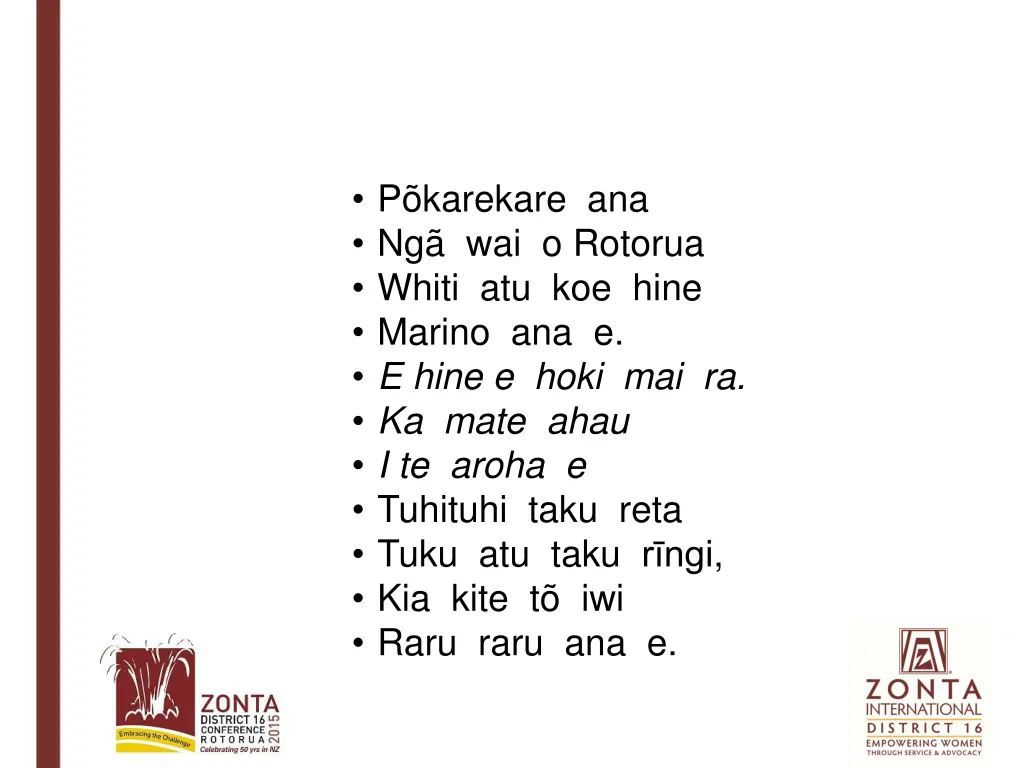 p karekare ana ng wai o rotorua whiti